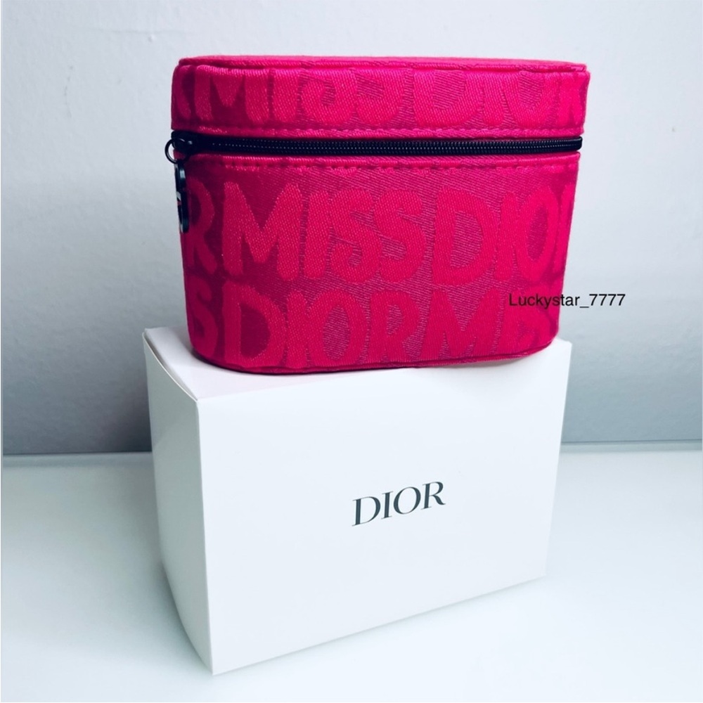 Dior Fuchsia Cosmetic Case